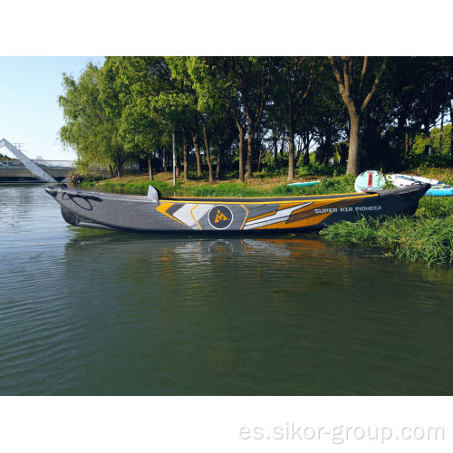 Icome 2 Persona Pesca inflable Kayak PVC Inflable Kayak Pesca Kayak-Pioneer